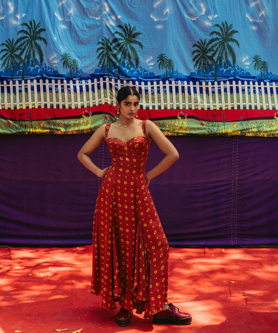 Cherry Red Maxi