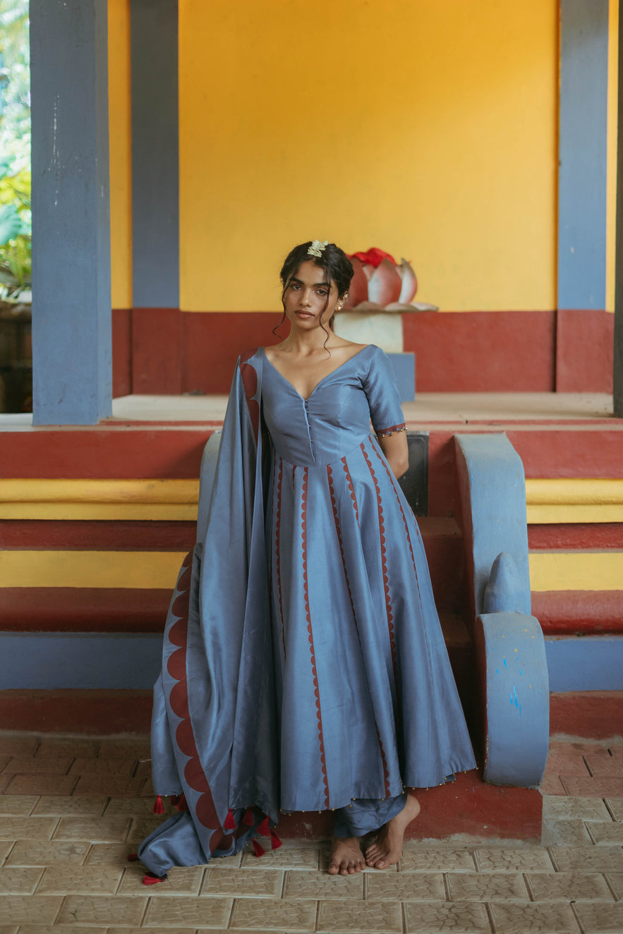 Sierra Corset Anarkali Set