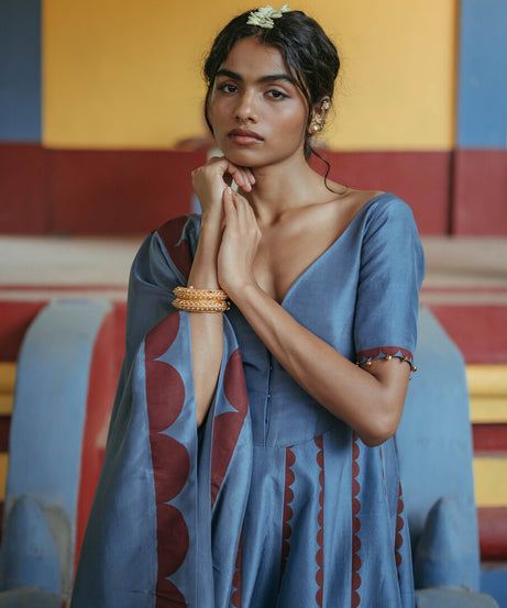 Sierra Corset Anarkali Set