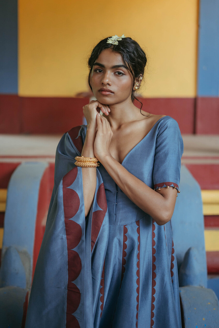 Sierra Corset Anarkali Set