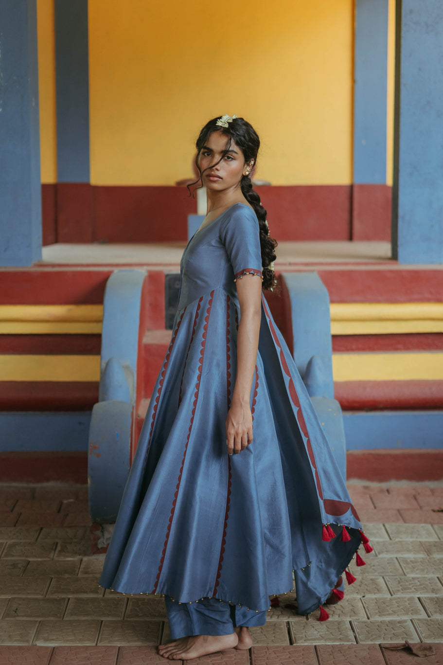 Sierra Corset Anarkali Set